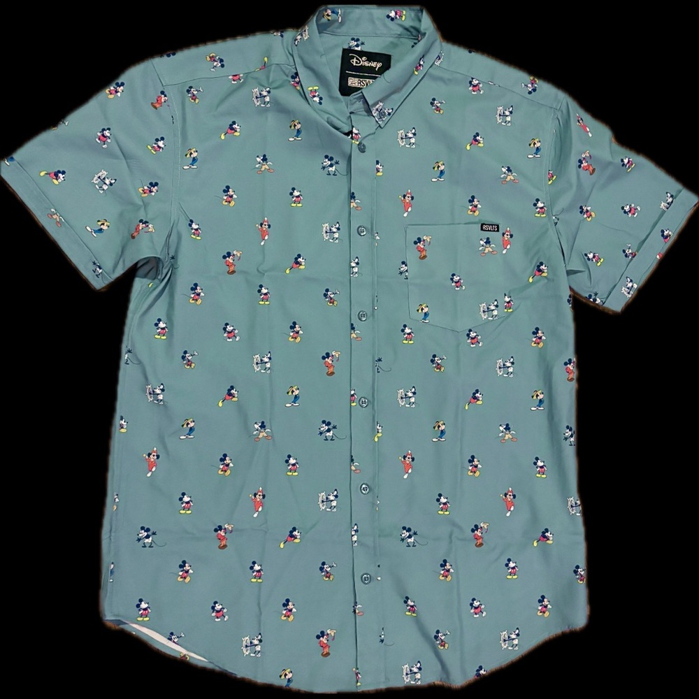 RSVLTS LIMITED EDITION DISNEY 100 LIL MICKEYS BLUE MULTI MENS XL